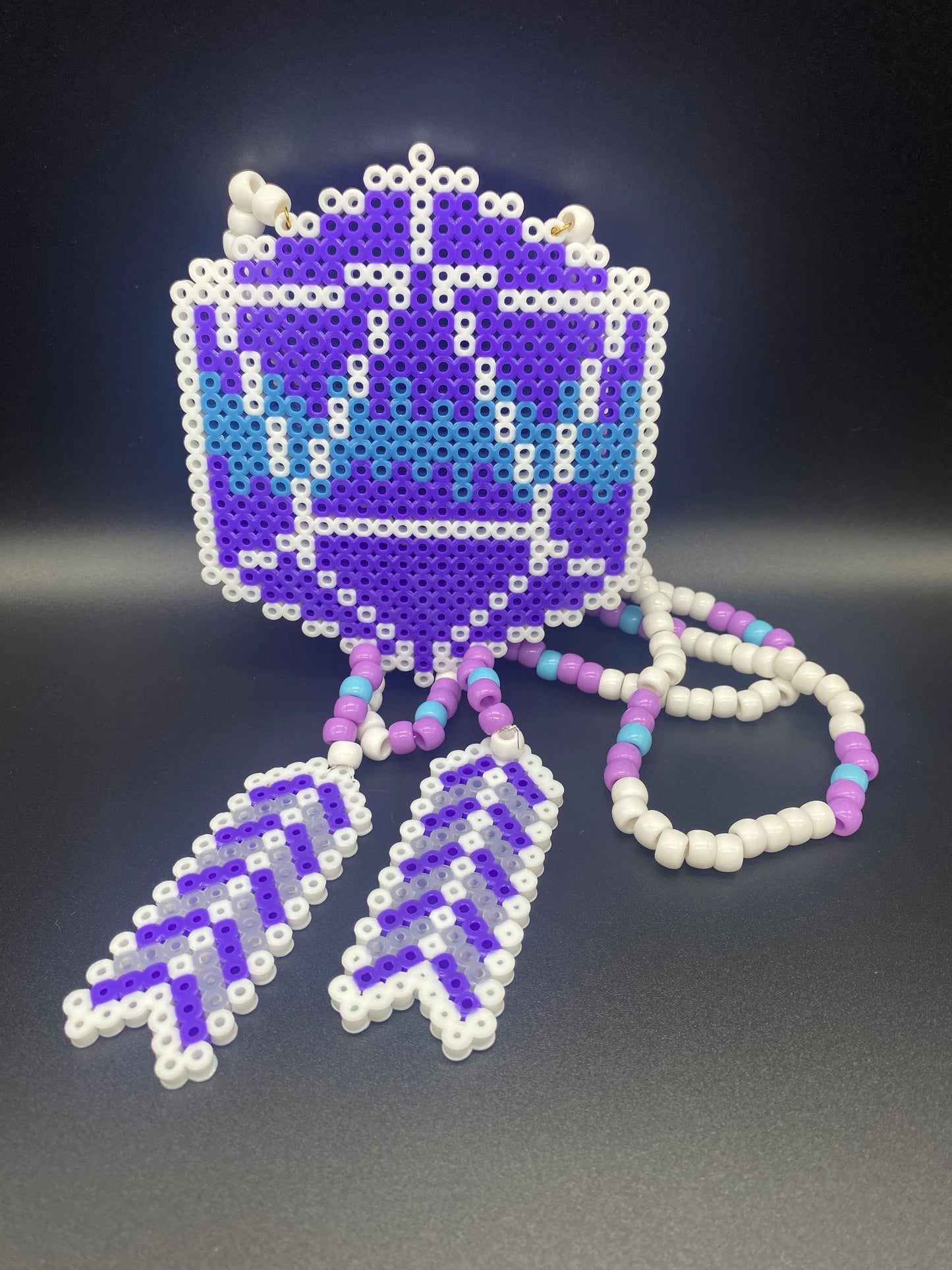 Perler Purple dream catcher