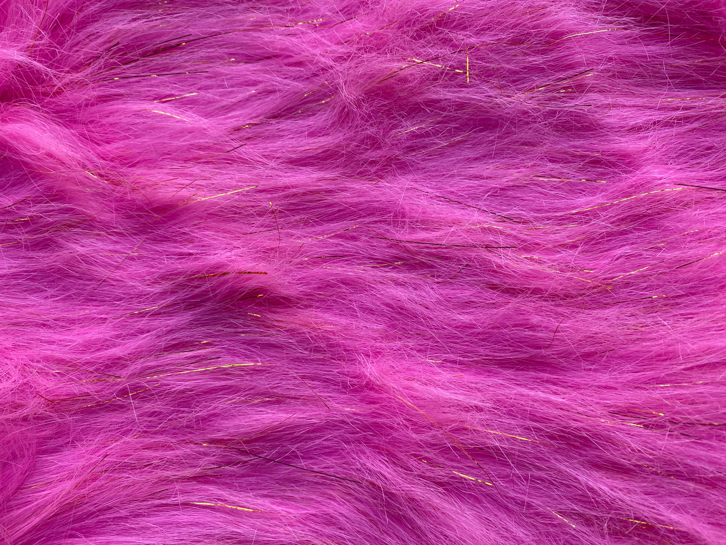 Pink with Gold fluffies